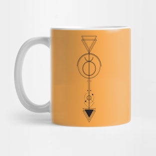 Taurus Arrow - Geometric Astrology Mug